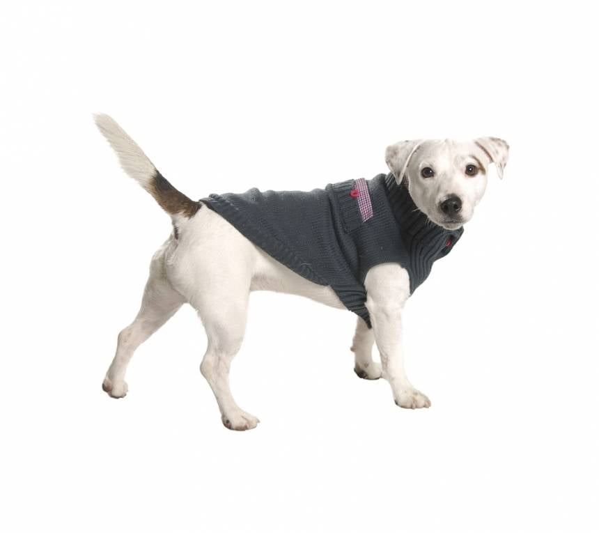 Bobby trui 'louvre' dark blue - Premium Hondenkleding > Hondentrui from Bobby - Just €25.99! Shop now at Frenkiezdogshop