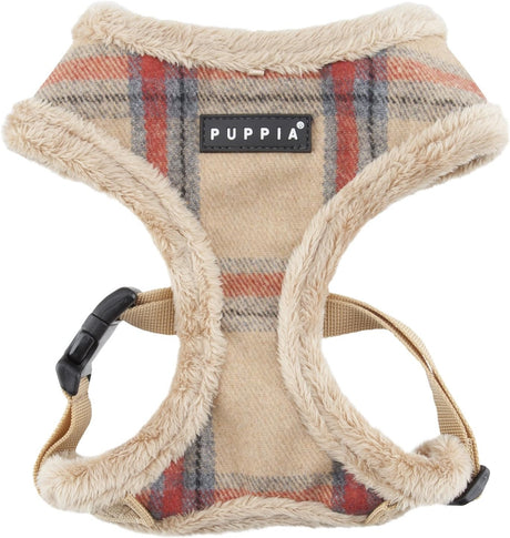 Puppia Kemp Harness model A Beige - Premium hondentuig > honden harnas from Puppia - Just €24.99! Shop now at Frenkiezdogshop