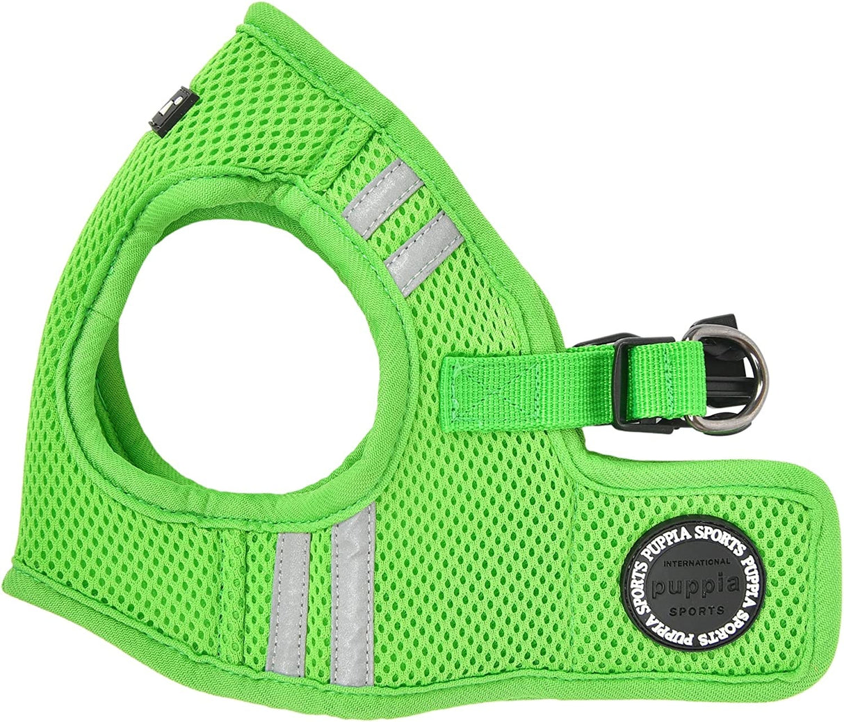 Puppia Soft Vest Harness PRO model B Green - Premium hondentuig > honden harnas from Puppia - Just €23.99! Shop now at Frenkiezdogshop