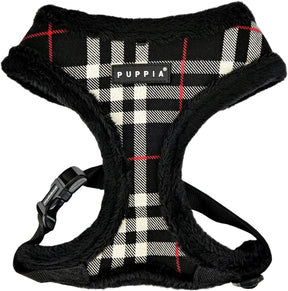 Puppia Dean Harness model A Black hondentuig > honden harnas > model A Small