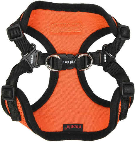 Puppia Soft Harness model C Orange hondentuig > honden harnas > model C Small