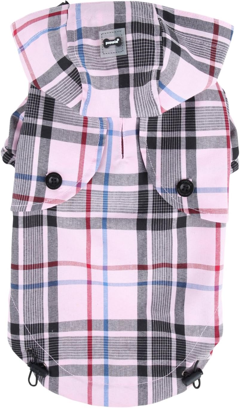 Puppia Junior raincoat pink - Premium Hondenkleding > hondenjas from Pinkaholic - Just €55.99! Shop now at Frenkiezdogshop