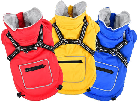 Puppia Mallory Jacket Harness Red Hondenkleding > hondenjas Small