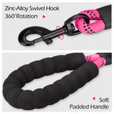 Frenkiez reflective dog leash pink - Premium hondenriem > hondenlijn from Frenkiez - Just €18.99! Shop now at Frenkiezdogshop