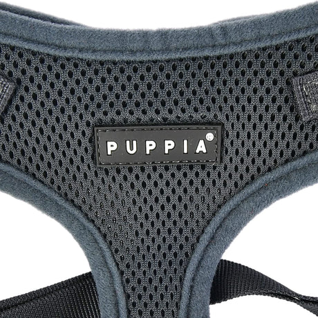 Puppia Soft Harness Ritefit Grey hondentuig > honden harnas > model A Small