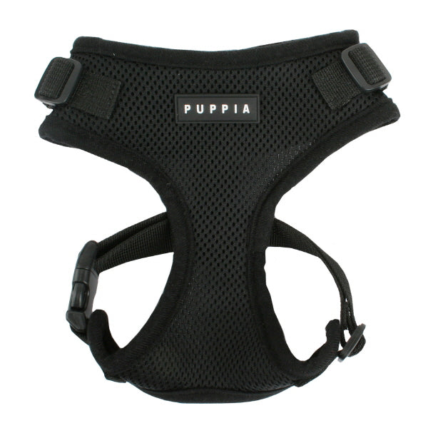 Puppia Soft Harness Ritefit Black - Premium hondentuig > honden harnas from Puppia - Just €19.99! Shop now at Frenkiezdogshop