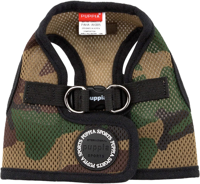 Puppia Soft Vest Harness model B camo - Premium hondentuig > honden harnas from Puppia - Just €18.99! Shop now at Frenkiezdogshop