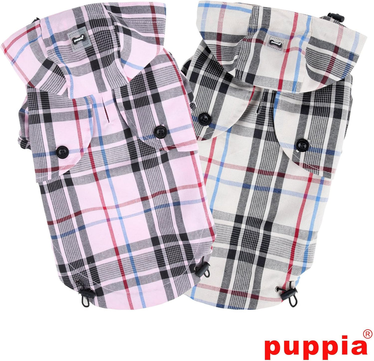 Puppia Junior raincoat pink - Premium Hondenkleding > hondenjas from Pinkaholic - Just €55.99! Shop now at Frenkiezdogshop