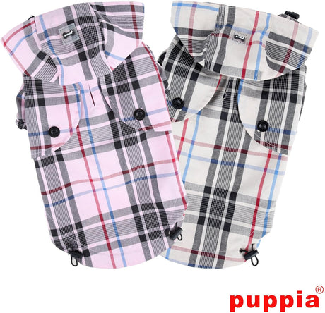 Puppia Junior raincoat pink Hondenkleding > hondenjas Small