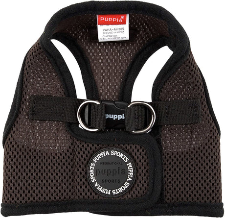 Puppia Soft Vest Harness model B brown - Premium hondentuig > honden harnas from Puppia - Just €18.99! Shop now at Frenkiezdogshop