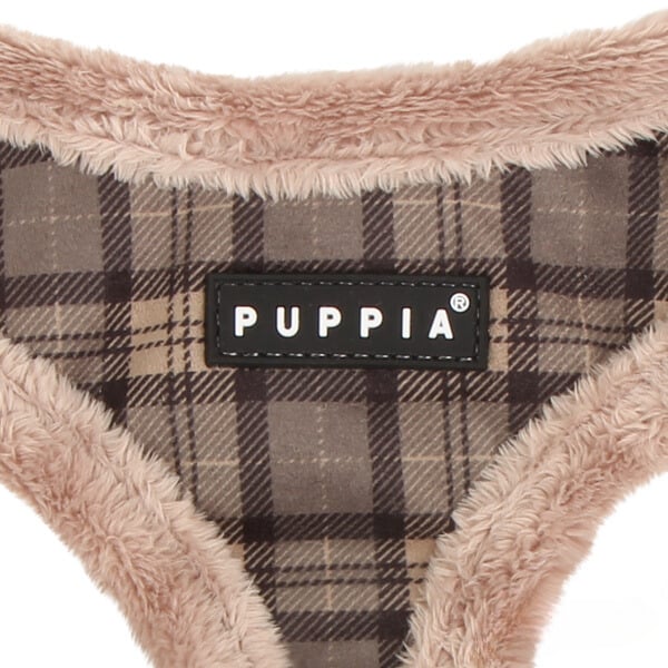 Puppia Baron Harnass model A Grey hondentuig > honden harnas > model A Small