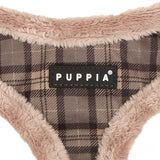 Puppia Baron Harnass model A Grey hondentuig > honden harnas > model A Small