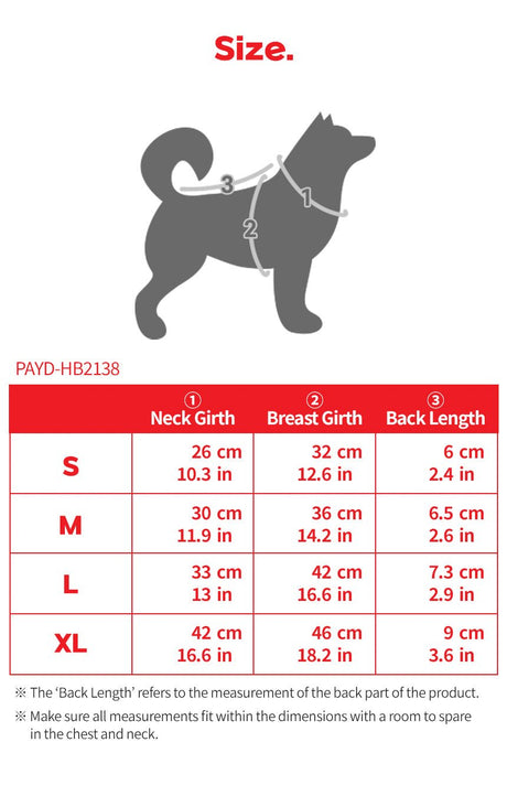 Puppia Irvin Vest Harness B Cream hondentuig > honden harnas > model B Small