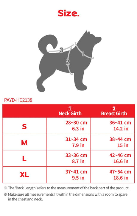 Puppia Irvin Harness Model C Cream hondentuig > honden harnas > model C Small