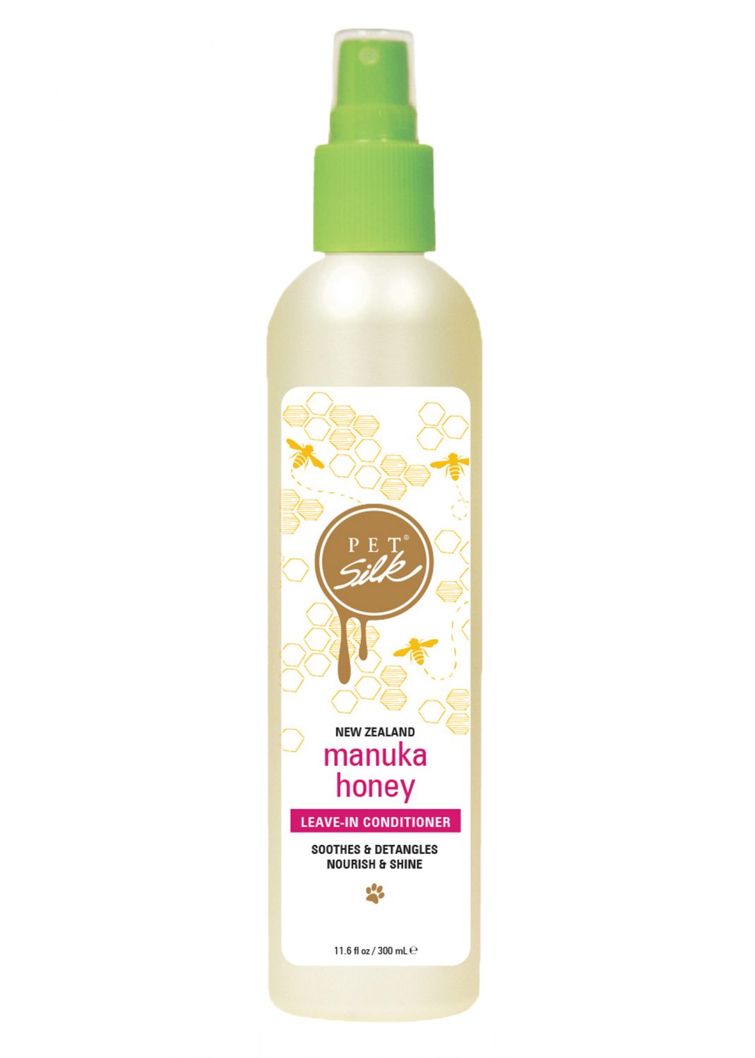 Pet Silk Manuka Honey Leave-in Conditioner - Premium Hondenconditioner > anti-klitspray from Petsilk - Just €19.99! Shop now at Frenkiezdogshop