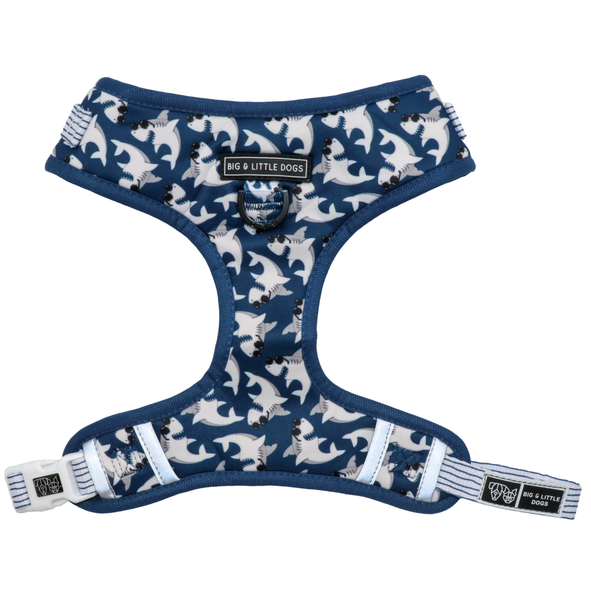 Big and Little Dogs Adjustable Dog Harness  Bite Me (Blue Version) - Premium hondentuig > honden harnas from Big and Little Dogs - Just €26.99! Shop now at Frenkiezdogshop