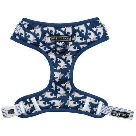 Big and Little Dogs Adjustable Dog Harness  Bite Me (Blue Version) - Premium hondentuig > honden harnas from Big and Little Dogs - Just €26.99! Shop now at Frenkiezdogshop