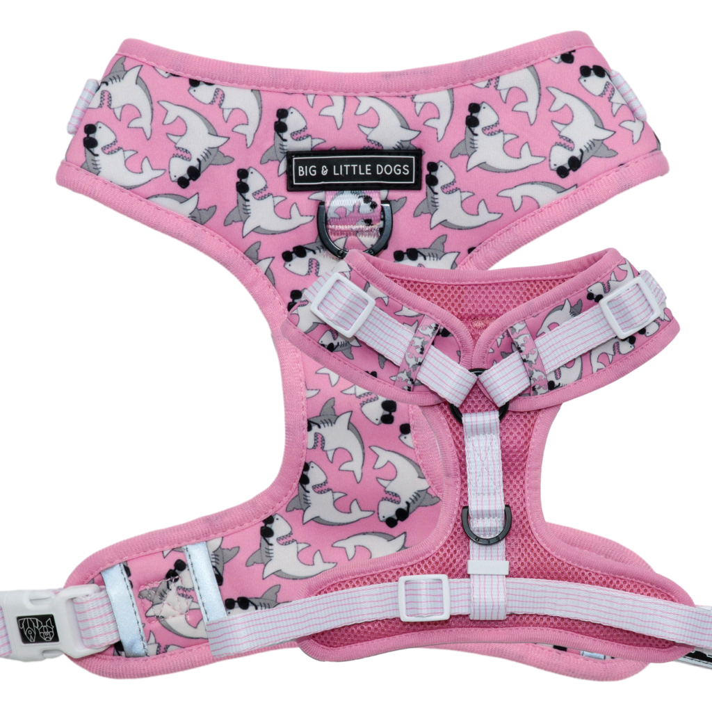 Big and Little Dogs Adjustable Dog Harness Bite Me (Pink Version) - Premium hondentuig > honden harnas from Big and Little Dogs - Just €28.99! Shop now at Frenkiezdogshop