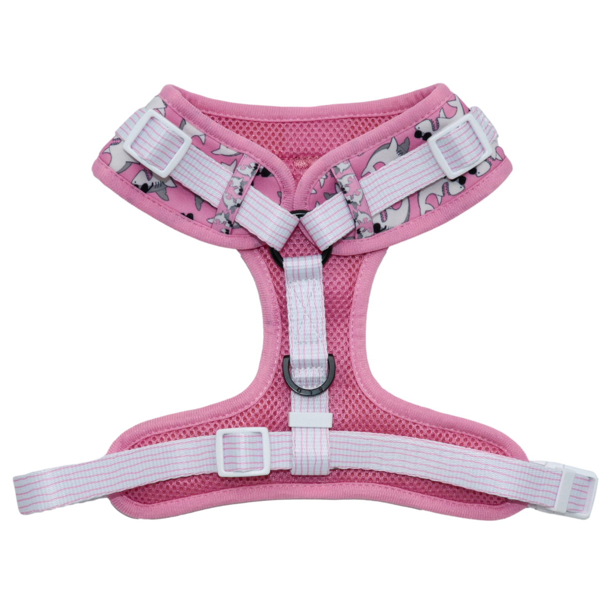 Big and Little Dogs Adjustable Dog Harness Bite Me (Pink Version) - Premium hondentuig > honden harnas from Big and Little Dogs - Just €28.99! Shop now at Frenkiezdogshop