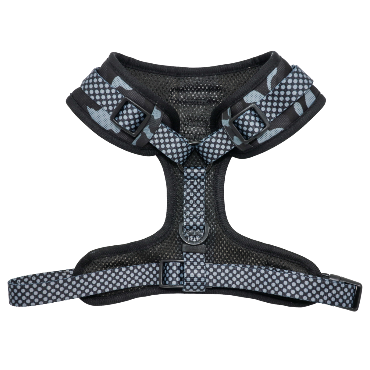 Big and Little Dogs Adjustable dog harness Black Camo - Premium hondentuig > honden harnas from Big and Little Dogs - Just €25.99! Shop now at Frenkiezdogshop