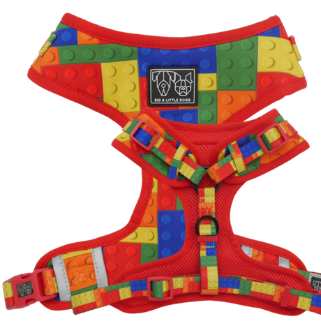 Big and Little Dogs Adjustable Dog Harness Blocktastic ( XXS ) - Premium hondentuig > honden harnas from Big and Little Dogs - Just €19.99! Shop now at Frenkiezdogshop