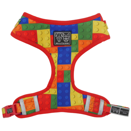 Big and Little Dogs Adjustable Dog Harness Blocktastic ( XXS ) - Premium hondentuig > honden harnas from Big and Little Dogs - Just €19.99! Shop now at Frenkiezdogshop