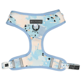 Big and Little Dogs Adjustable dog harness Blue Splatter Terrazzo - Premium hondentuig > honden harnas from Big and Little Dogs - Just €25.99! Shop now at Frenkiezdogshop