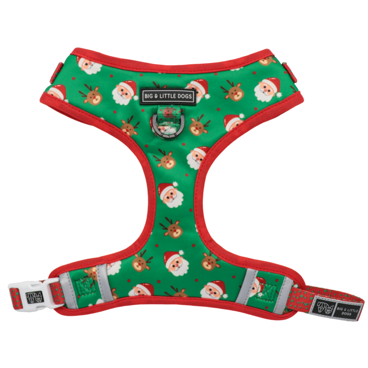 Big and Little Dogs Adjustable dog harness Deck The Paws - Premium hondentuig > honden harnas from Big and Little Dogs - Just €19.99! Shop now at Frenkiezdogshop