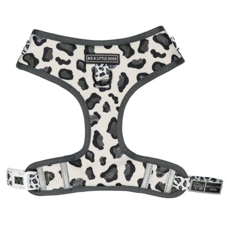 Big and Little Dogs Adjustable dog harness Grey Leopard - Premium hondentuig > honden harnas from Big and Little Dogs - Just €25.99! Shop now at Frenkiezdogshop