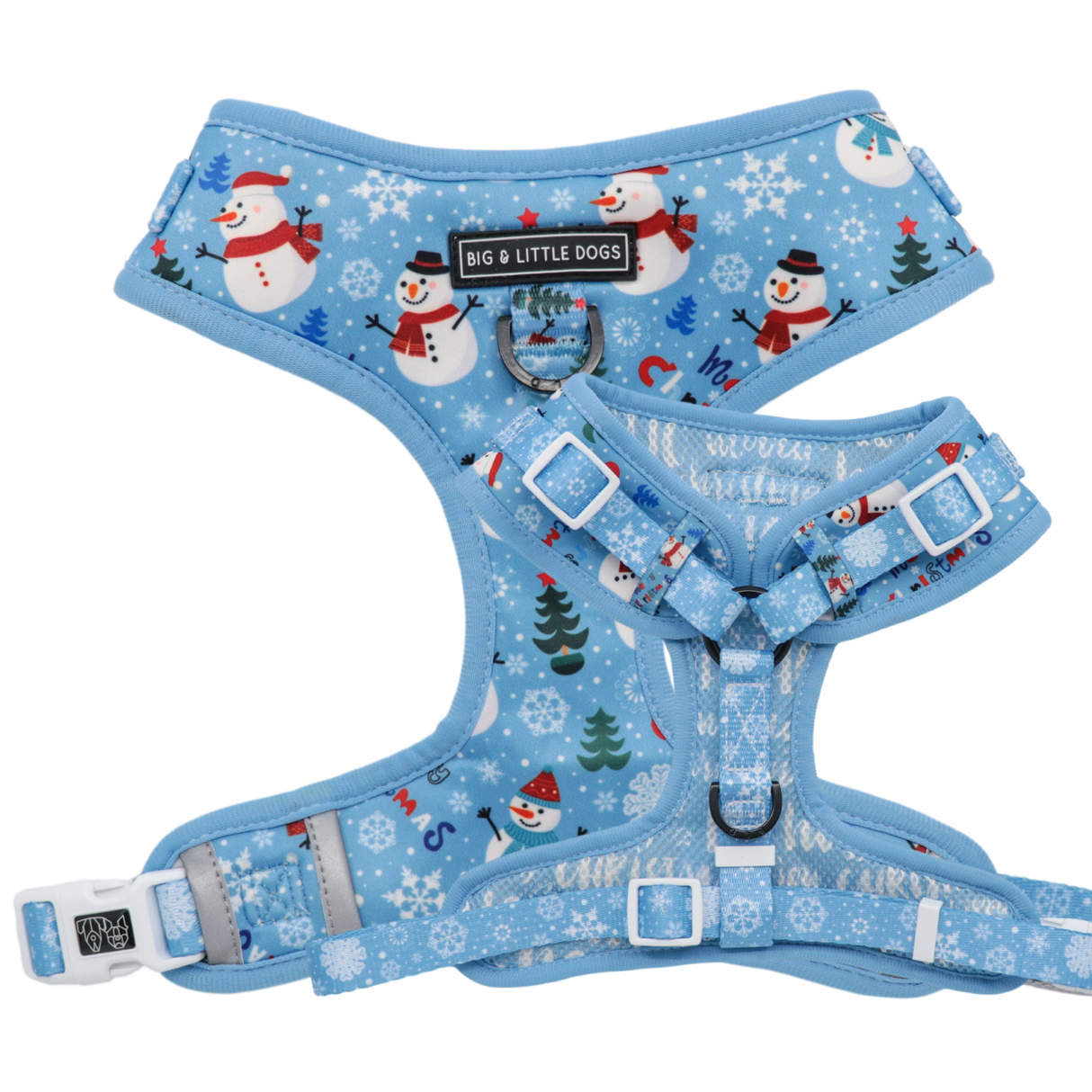 Big and Little Dogs Adjustable Let It Snow - Premium hondentuig > honden harnas from Big and Little Dogs - Just €19.99! Shop now at Frenkiezdogshop