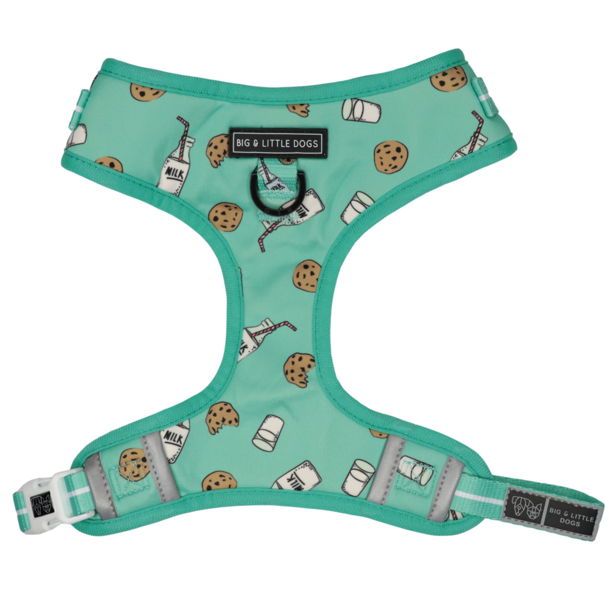 Big and Little Dogs Adjustable Milk & Cookies - Premium hondentuig > honden harnas from Big and Little Dogs - Just €25.99! Shop now at Frenkiezdogshop