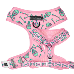 Big and Little Dogs  Adjustable Skull and Bones - Premium hondentuig > honden harnas from Big and Little Dogs - Just €23.99! Shop now at Frenkiezdogshop