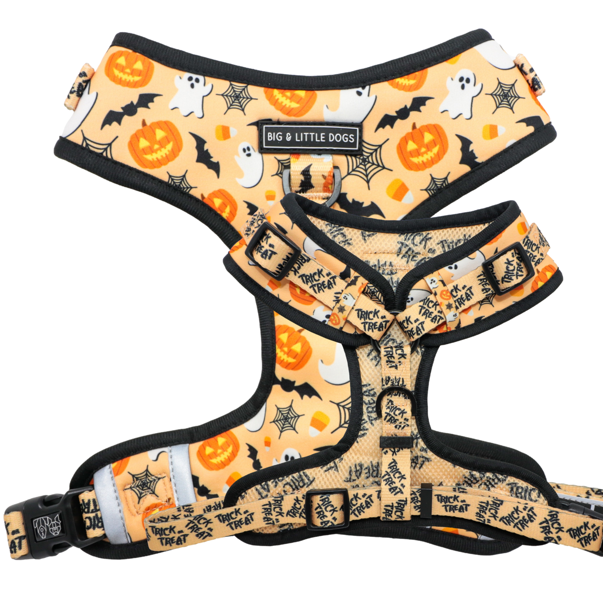 Big and Little Dogs Adjustable Spooky Season - Premium hondentuig > honden harnas from Big and Little Dogs - Just €25.99! Shop now at Frenkiezdogshop