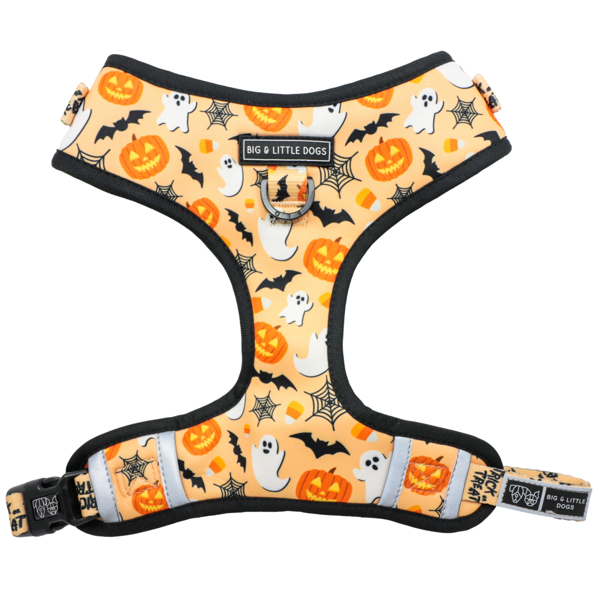 Big and Little Dogs Adjustable Spooky Season - Premium hondentuig > honden harnas from Big and Little Dogs - Just €25.99! Shop now at Frenkiezdogshop