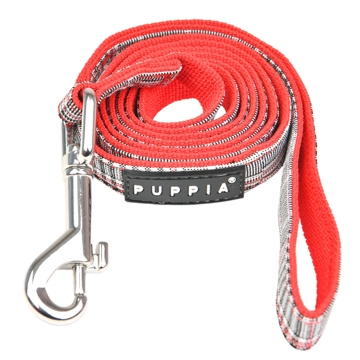 Puppia Blake Lijn Red - Premium hondenriem > hondenlijn from Puppia - Just €17.99! Shop now at Frenkiezdogshop