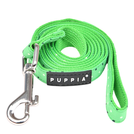 Puppia Bonnie Lijn Green - Premium hondenriem > hondenlijn from Puppia - Just €14.99! Shop now at Frenkiezdogshop