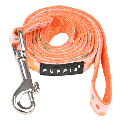 Puppia Vinca Lijn Orange - Premium hondenriem > hondenlijn from Puppia - Just €17.99! Shop now at Frenkiezdogshop