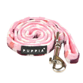 Puppia Arden Lijn Pink hondenriem > hondenlijn Medium