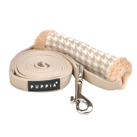 Puppia Shepherd Lijn Beige - Premium hondenriem > hondenlijn from Puppia - Just €16.99! Shop now at Frenkiezdogshop