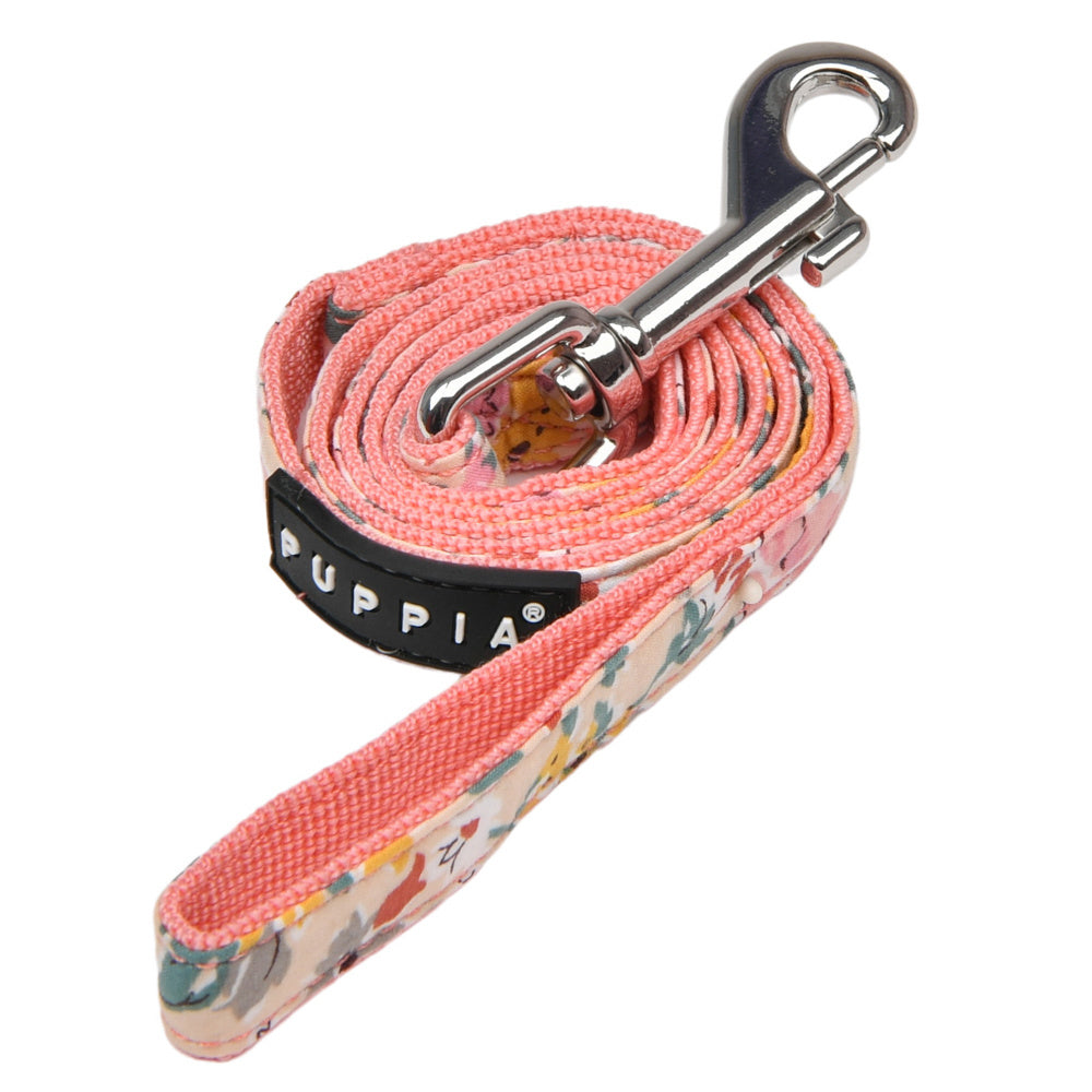 Puppia Lita Lijn Pink - Premium hondenriem > hondenlijn from Puppia - Just €16.99! Shop now at Frenkiezdogshop