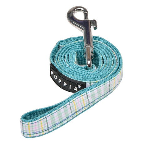 Puppia Luke Lijn Aqua - Premium hondenriem > hondenlijn from Puppia - Just €14.99! Shop now at Frenkiezdogshop