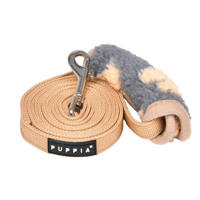 Puppia Ren Lijn Beige - Premium hondenriem > hondenlijn from Puppia - Just €20.99! Shop now at Frenkiezdogshop