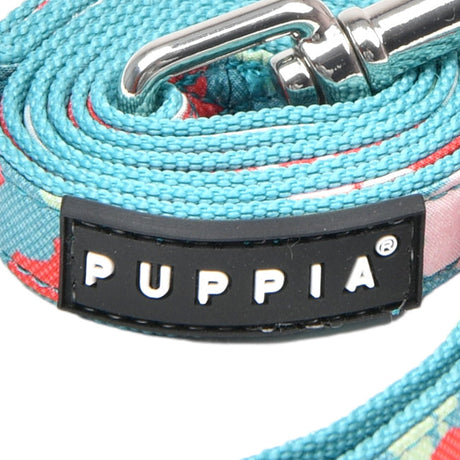 Puppia Alyssa Lijn Aqua - Premium hondenriem > hondenlijn from Puppia - Just €16.99! Shop now at Frenkiezdogshop