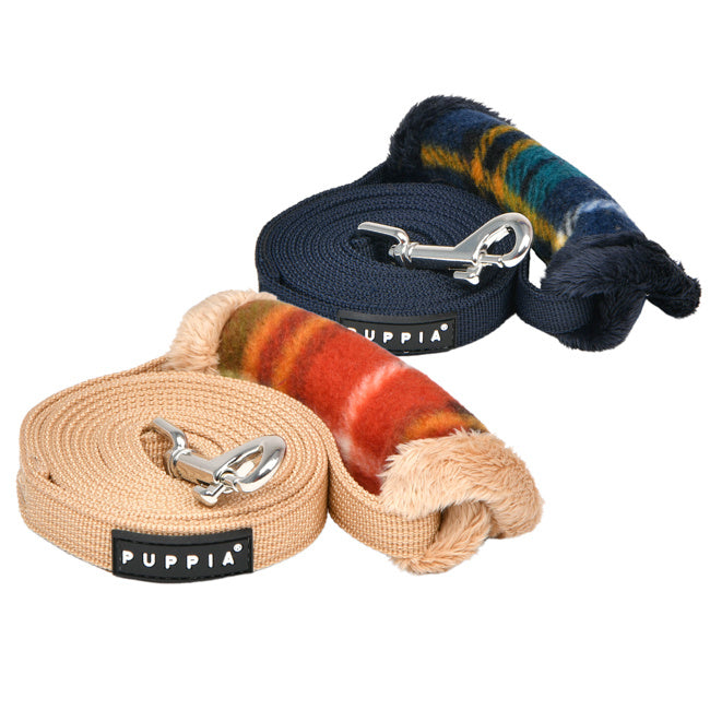 Puppia Norman Lijn Beige - Premium hondenriem > hondenlijn from Puppia - Just €19.99! Shop now at Frenkiezdogshop