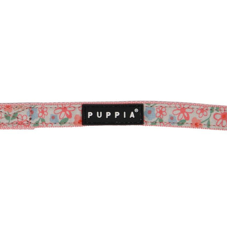Puppia Lilac Lijn Indian Pink hondenriem > hondenlijn Medium