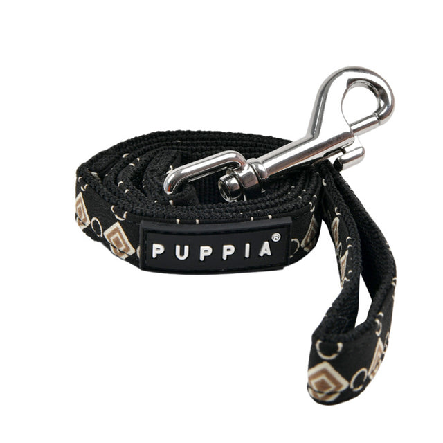 Puppia Jace Lijn Black - Premium hondenriem > hondenlijn from Puppia - Just €16.99! Shop now at Frenkiezdogshop