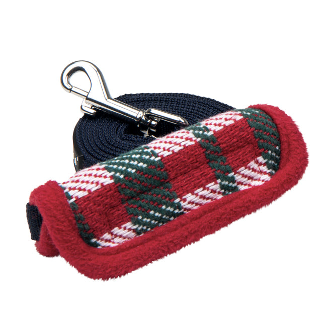 Puppia Festive Lijn Red - Premium hondenriem > hondenlijn from Puppia - Just €16.99! Shop now at Frenkiezdogshop