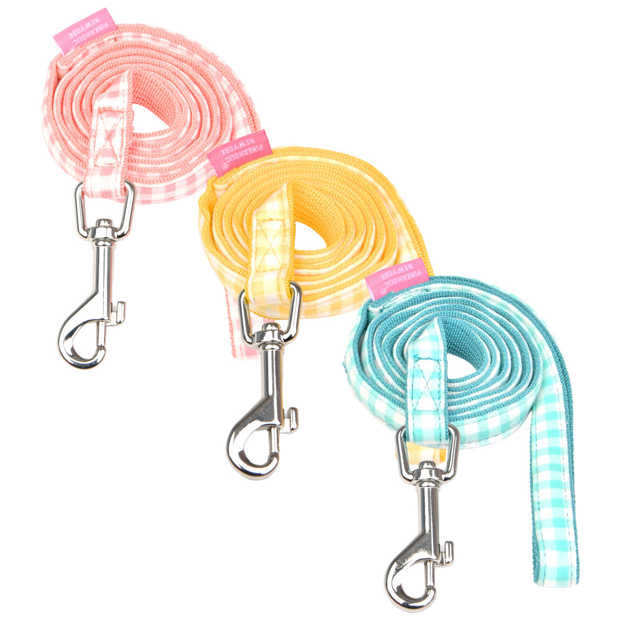 Pinkaholic Alaia Leash Aqua - Premium hondenriem > hondenlijn from Pinkaholic - Just €15.99! Shop now at Frenkiezdogshop