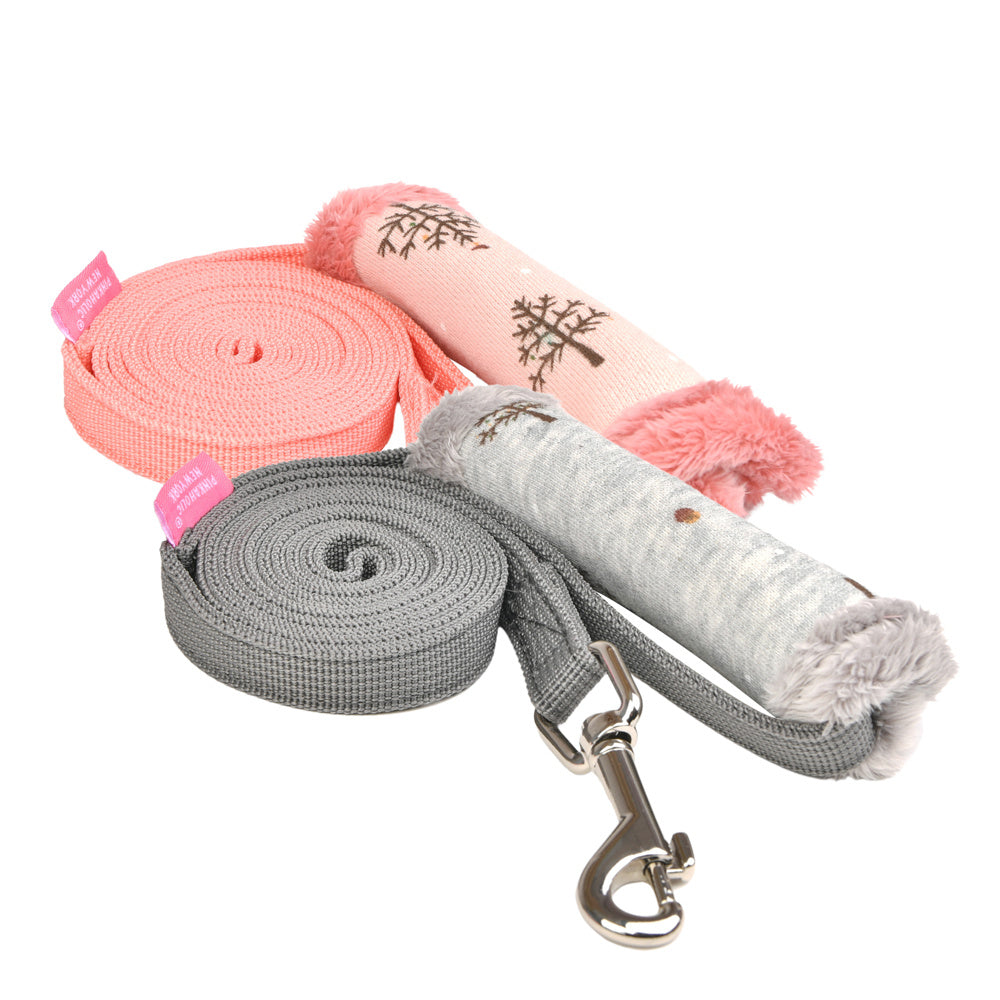 Pinkaholic Eira Leash Melange Grey - Premium hondenriem > hondenlijn from Pinkaholic - Just €14.99! Shop now at Frenkiezdogshop