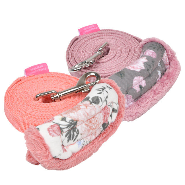 Pinkaholic Calla Leash Grey - Premium hondenriem > hondenlijn from Pinkaholic - Just €17.99! Shop now at Frenkiezdogshop